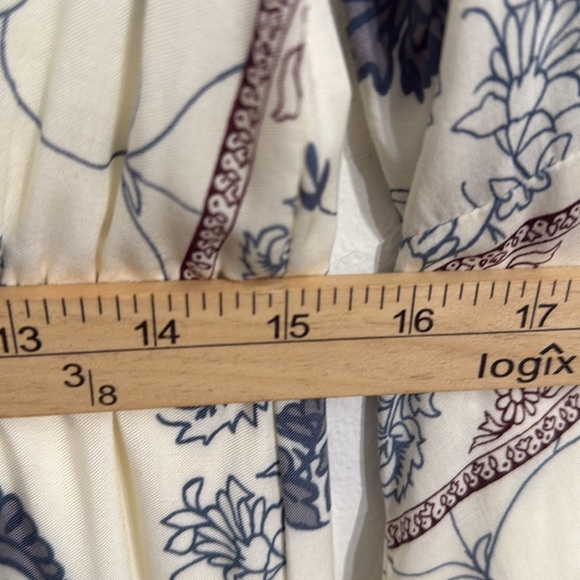 O'Neill White and Blue Maxi Dress - Picture 14 of 16